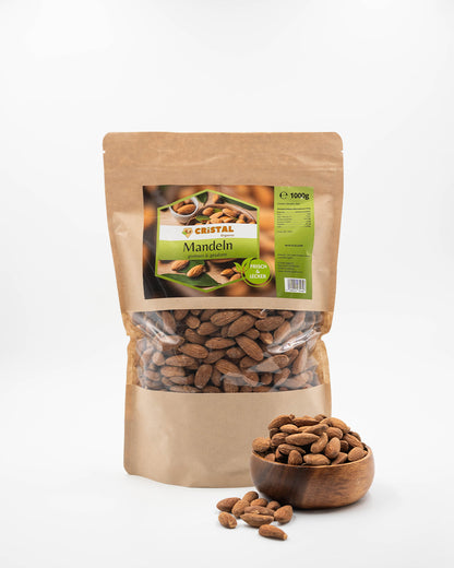 1000g Roasted &amp; Salted Almonds from the USA